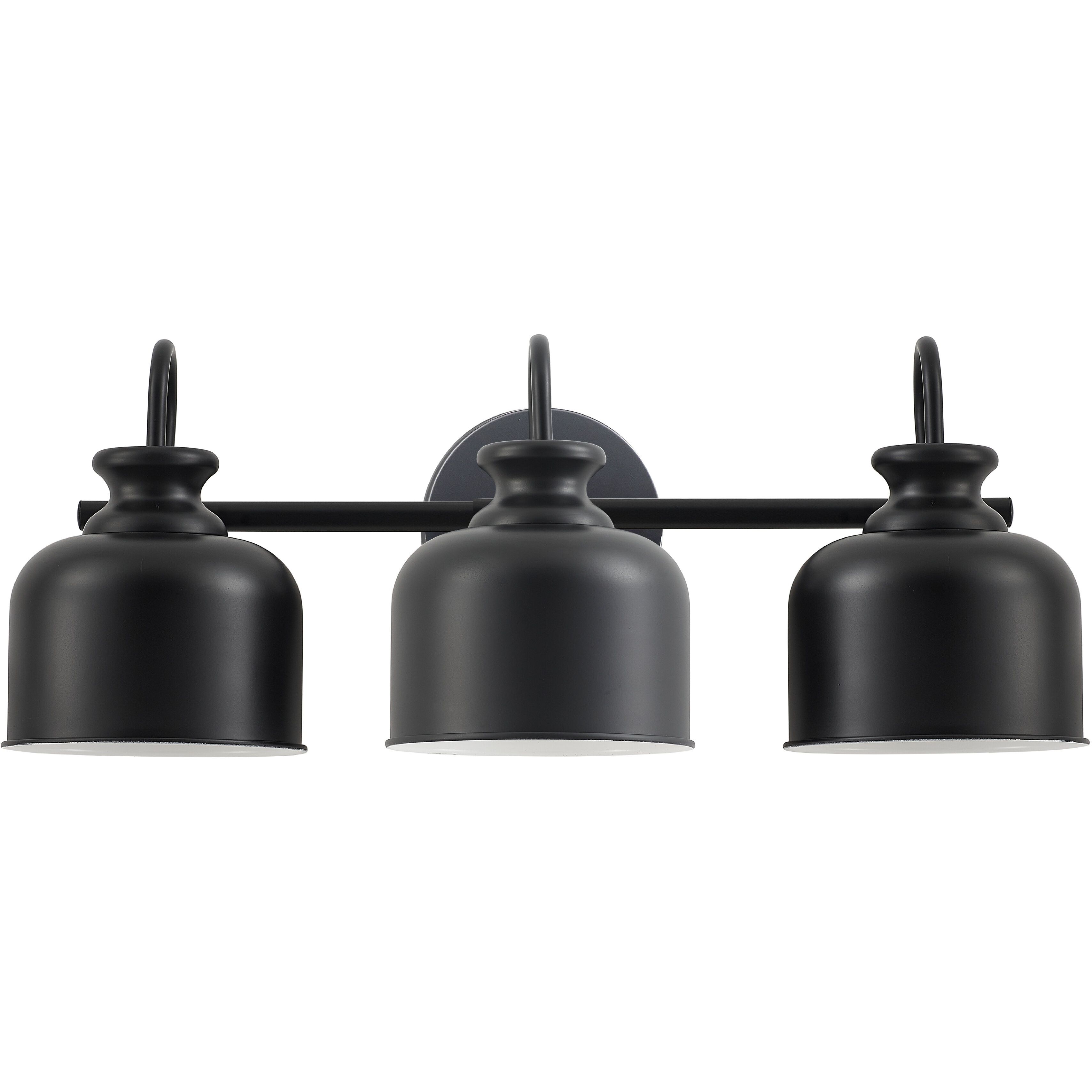 Wrigley LED 21.5 inch Matte Black Vanity Light Wall Light