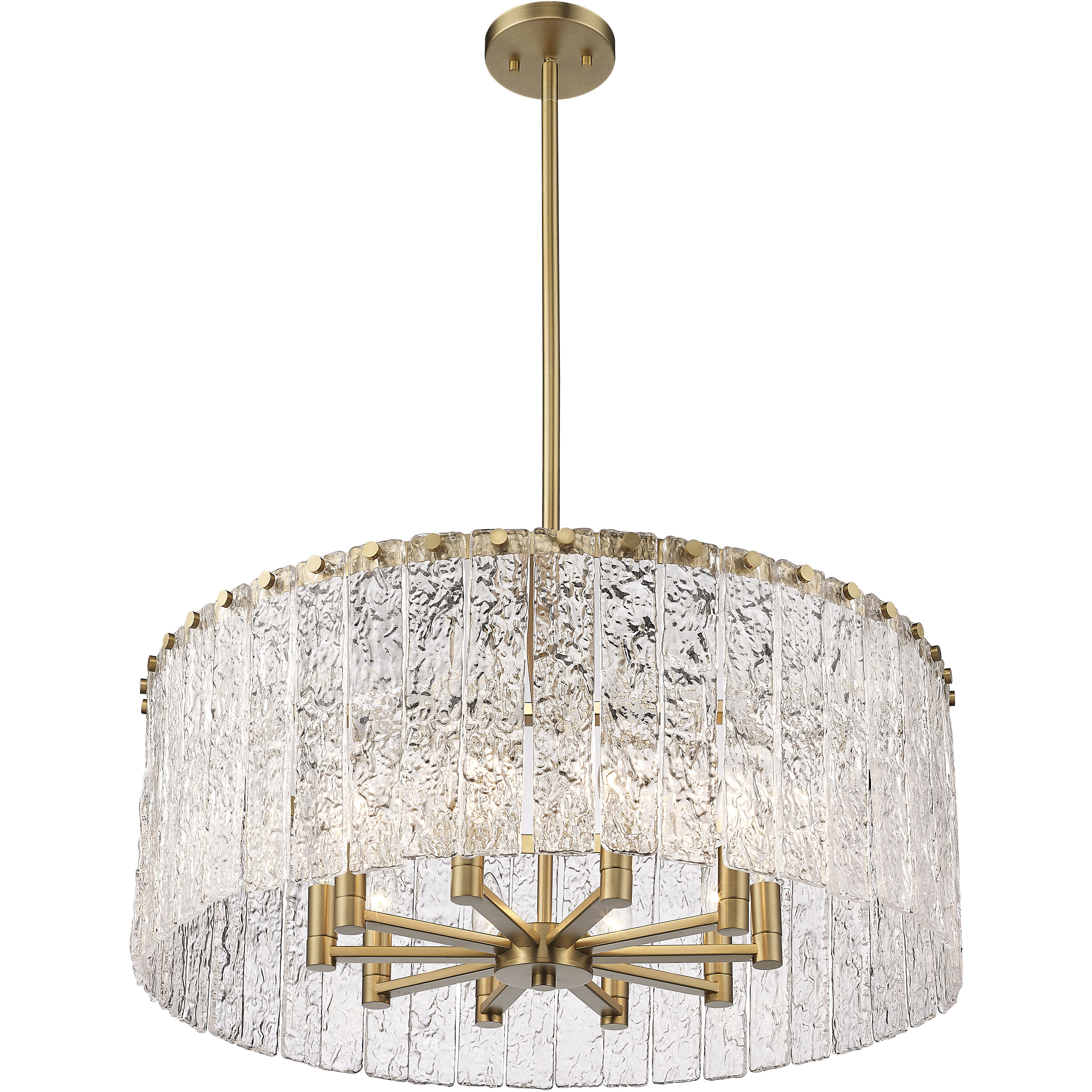 Glacier 10 Light 26.75 inch Chandelier