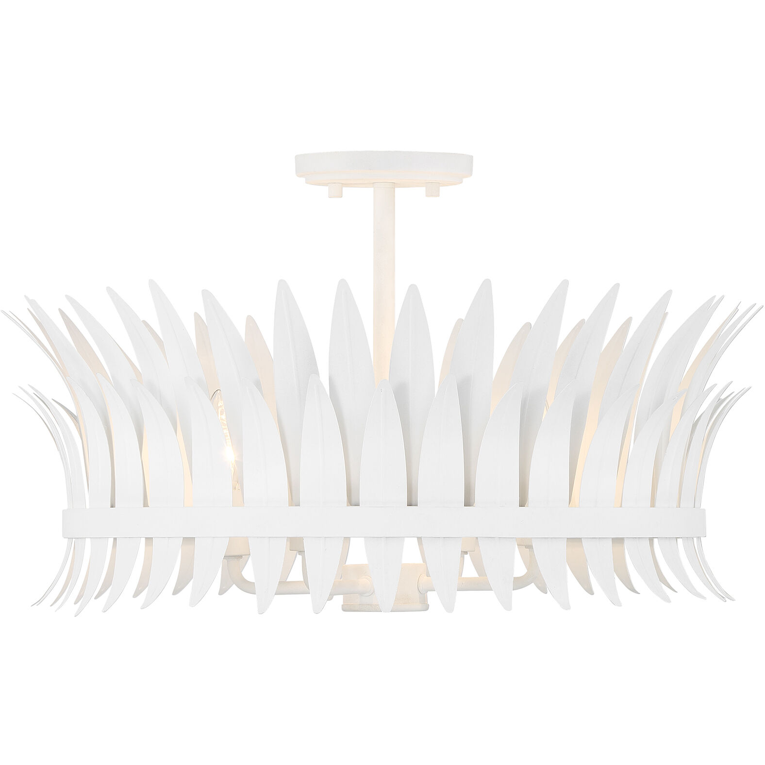 Ensley 4 Light 20.00 inch Semi-Flush Mount