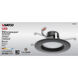 Edgewood LED Module Black Recessed