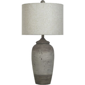 Charlotte 32 inch 150.00 watt Taupe Table Lamp Portable Light