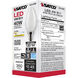 Lumos LED Candelabra Candelabra 4.00 watt 2700K LED Filament