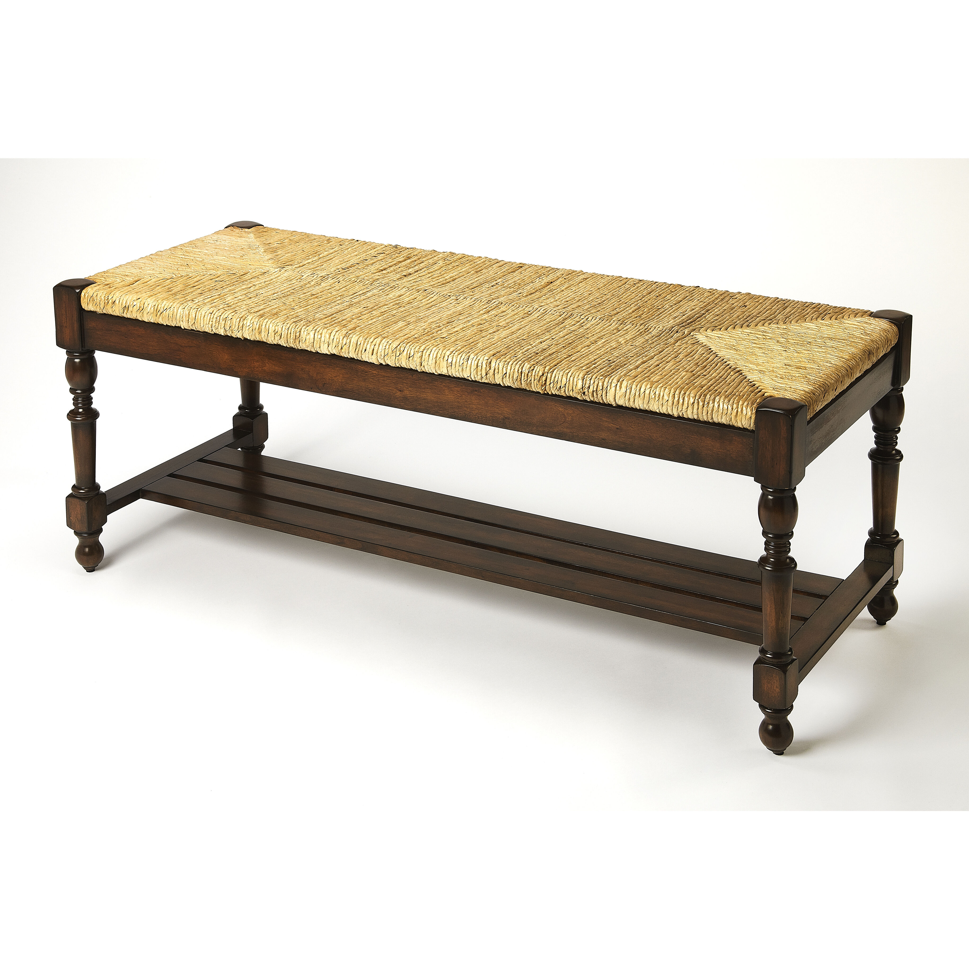 Ravello Woven Wicker Heritage Bench