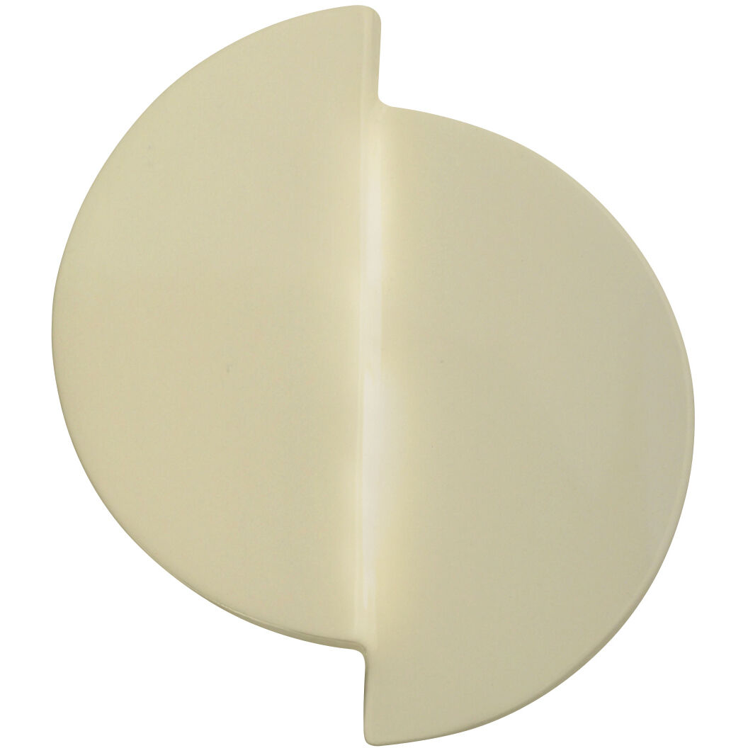 Ambiance LED 9 inch Vanilla (Gloss) ADA Wall Sconce Wall Light, Offset