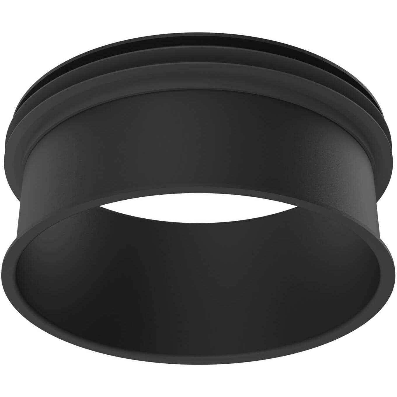 Focus 4.6 inch Black Flushmount Ceiling Light