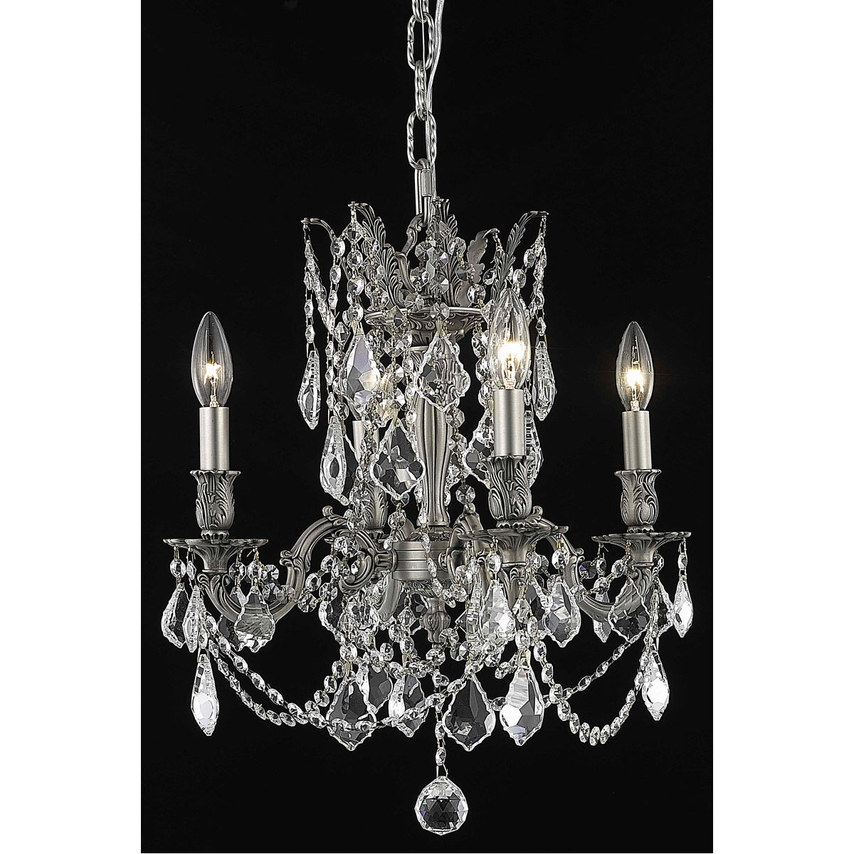 Rosalia 4 Light 17.00 inch Mini Chandelier