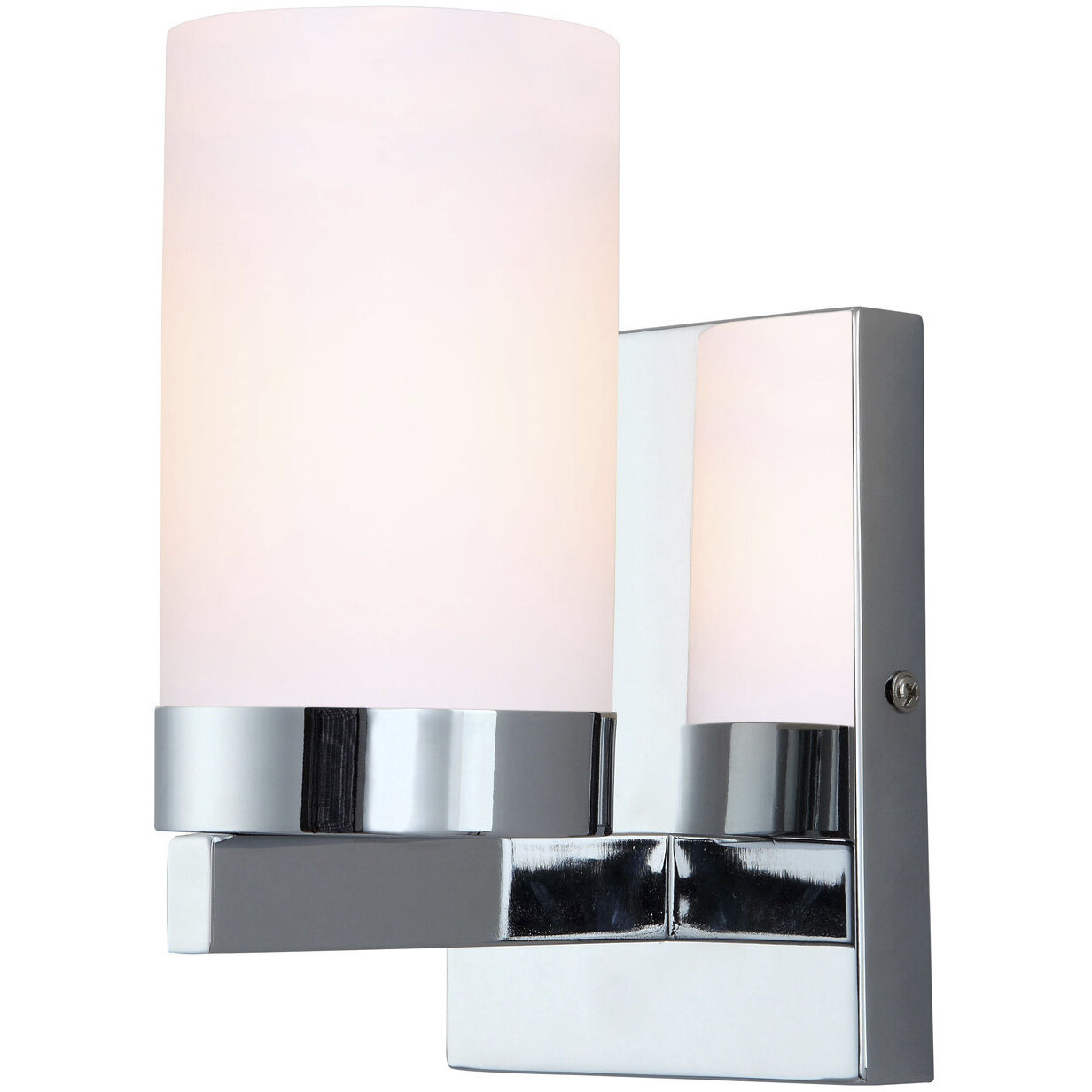 Milo 1 Light 5.75 inch Chrome Vanity Light Wall Light