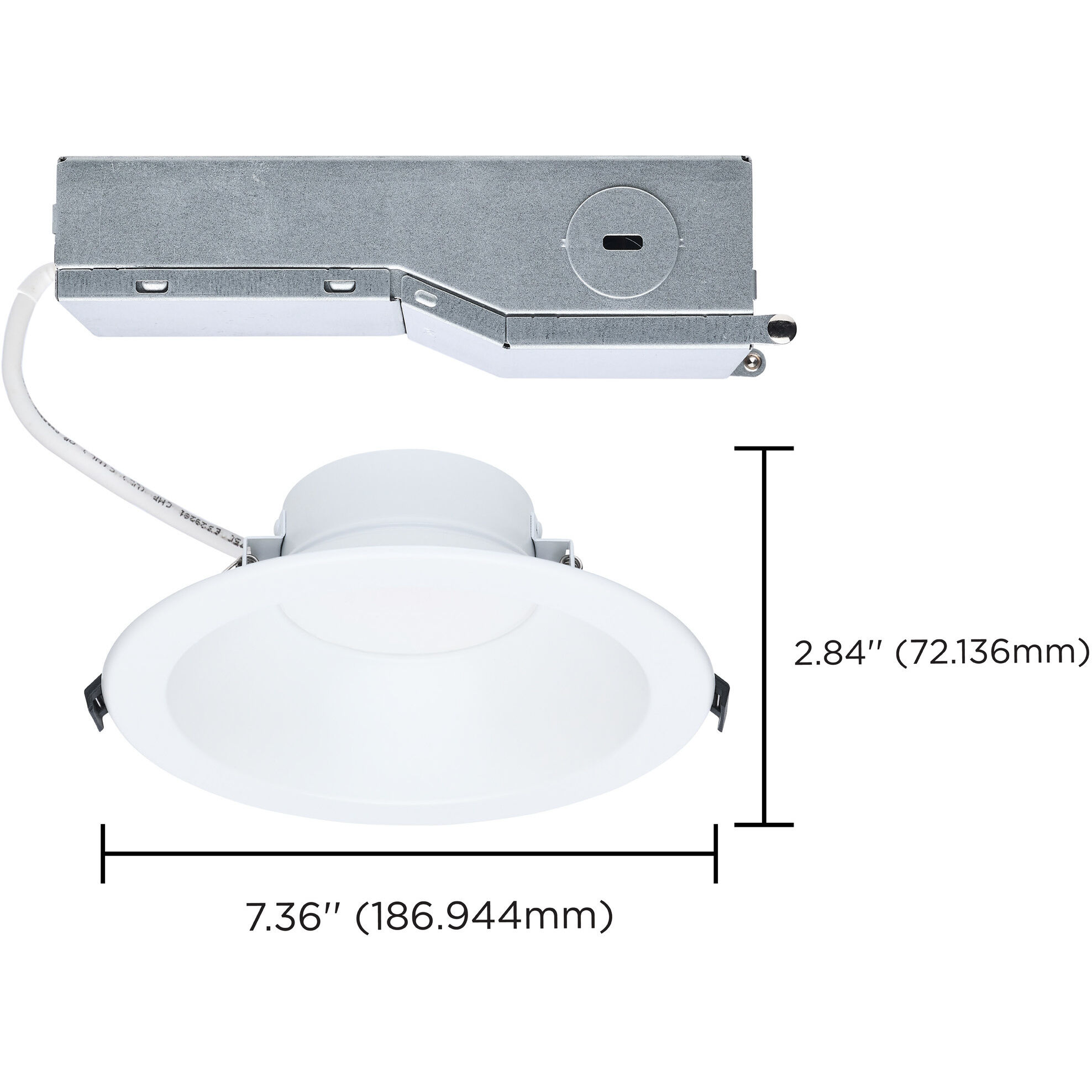 ColorQuick;PowerQuick Integrated LED Matte White Recessed