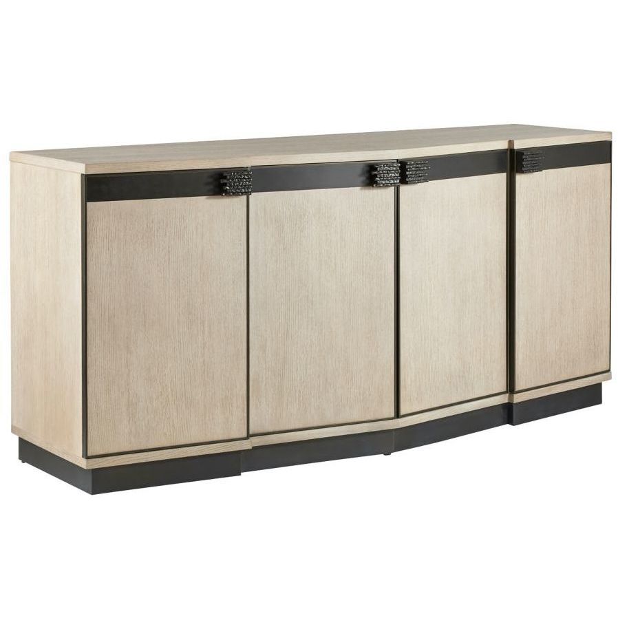 Cyrus 72.5 X 22.5 inch Smoke and Bronze Credenza