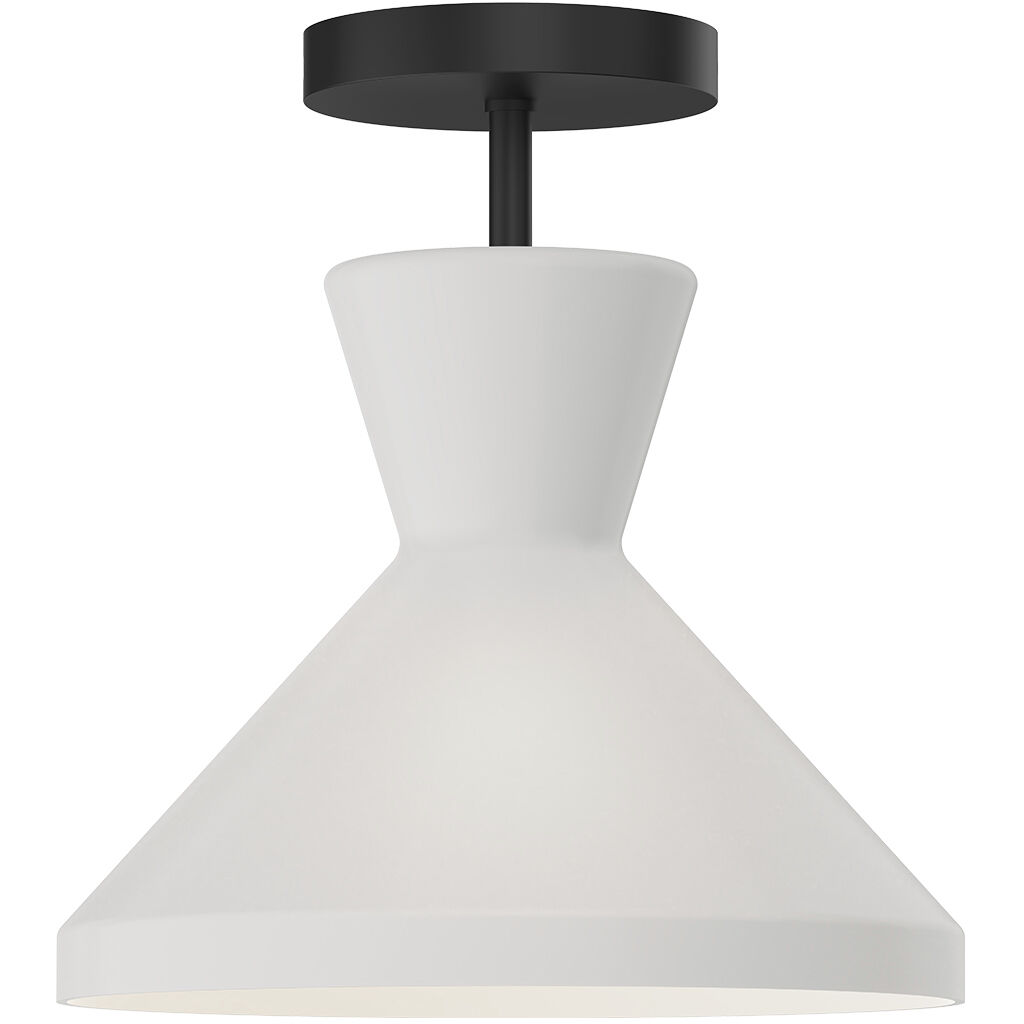 Alora Mood Betty 1 Light 10.25 inch Semi-Flush Mount