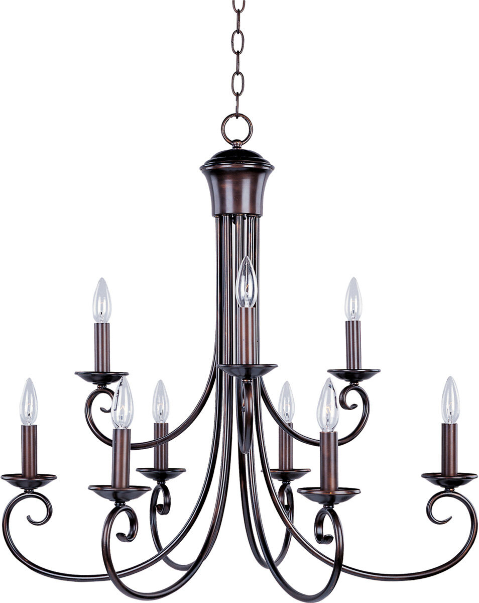 Loft 9 Light 29.50 inch Chandelier