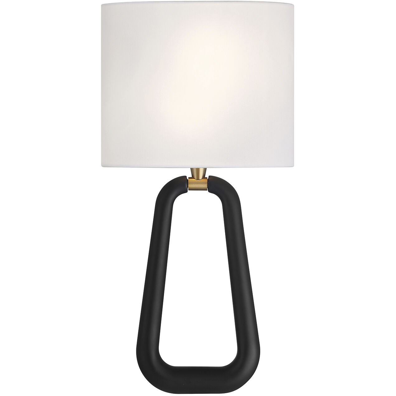 Jori Bath Wall Light in Aged Brass and Matte Black