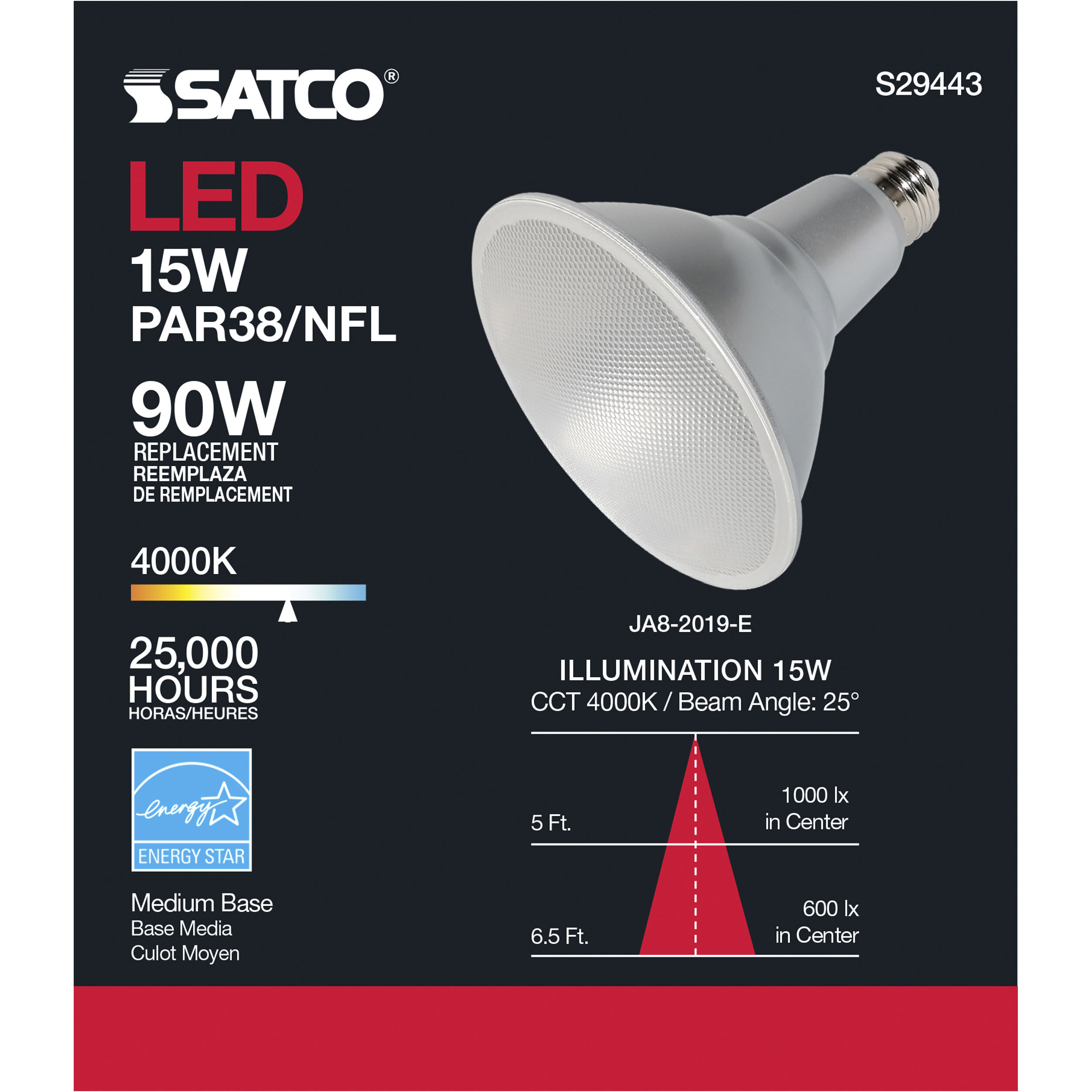 Lumos LED PAR38 Medium 15.00 watt 120 4000K LED Bulb