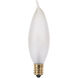 Lumos Incandescent CA8 Candelabra E12 25 watt 130V 2700K Light Bulb