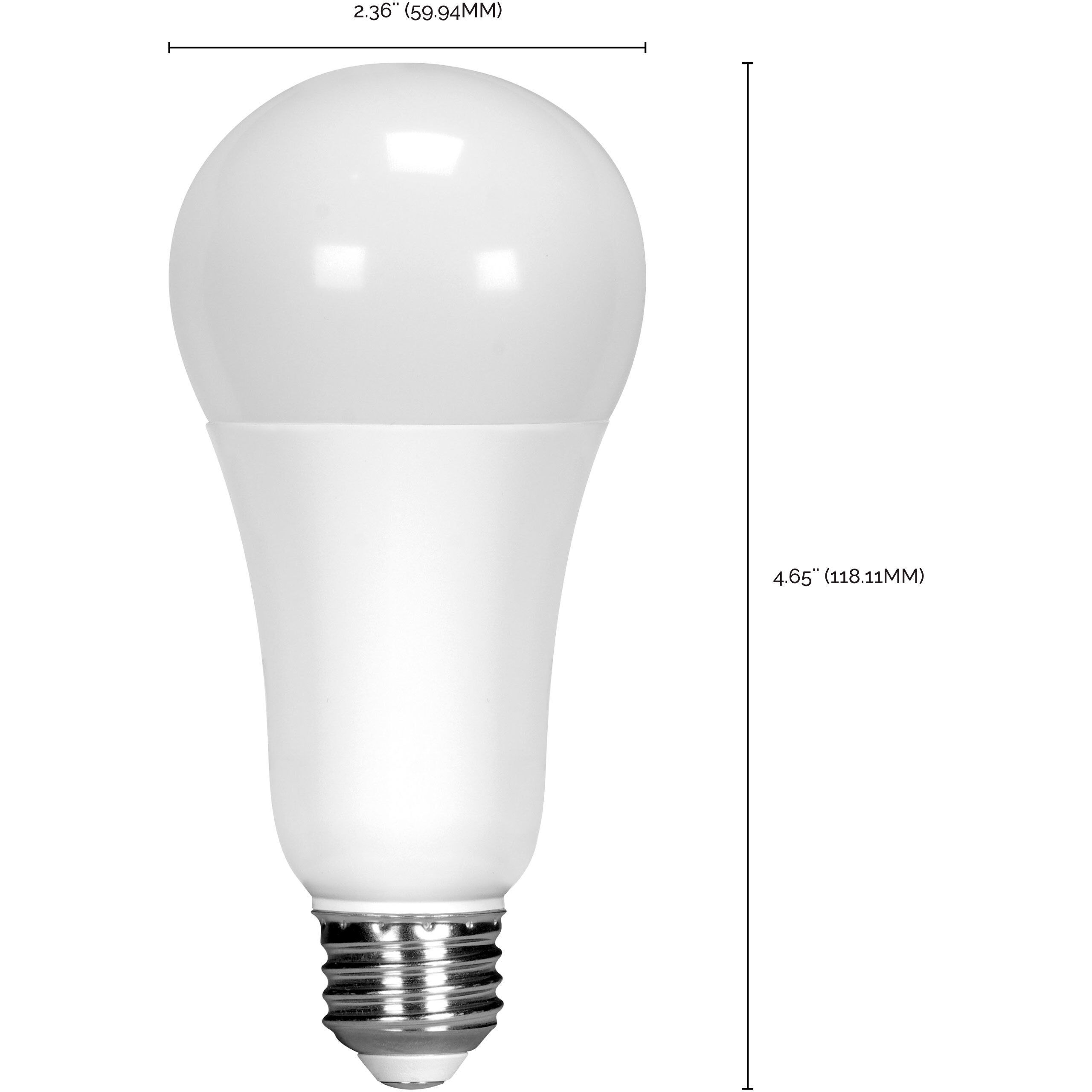 Lumos LED Medium 16.50 watt 120 5000K Light Bulb