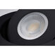 Starfish Intergrated LED Black Direct Wire Recessed