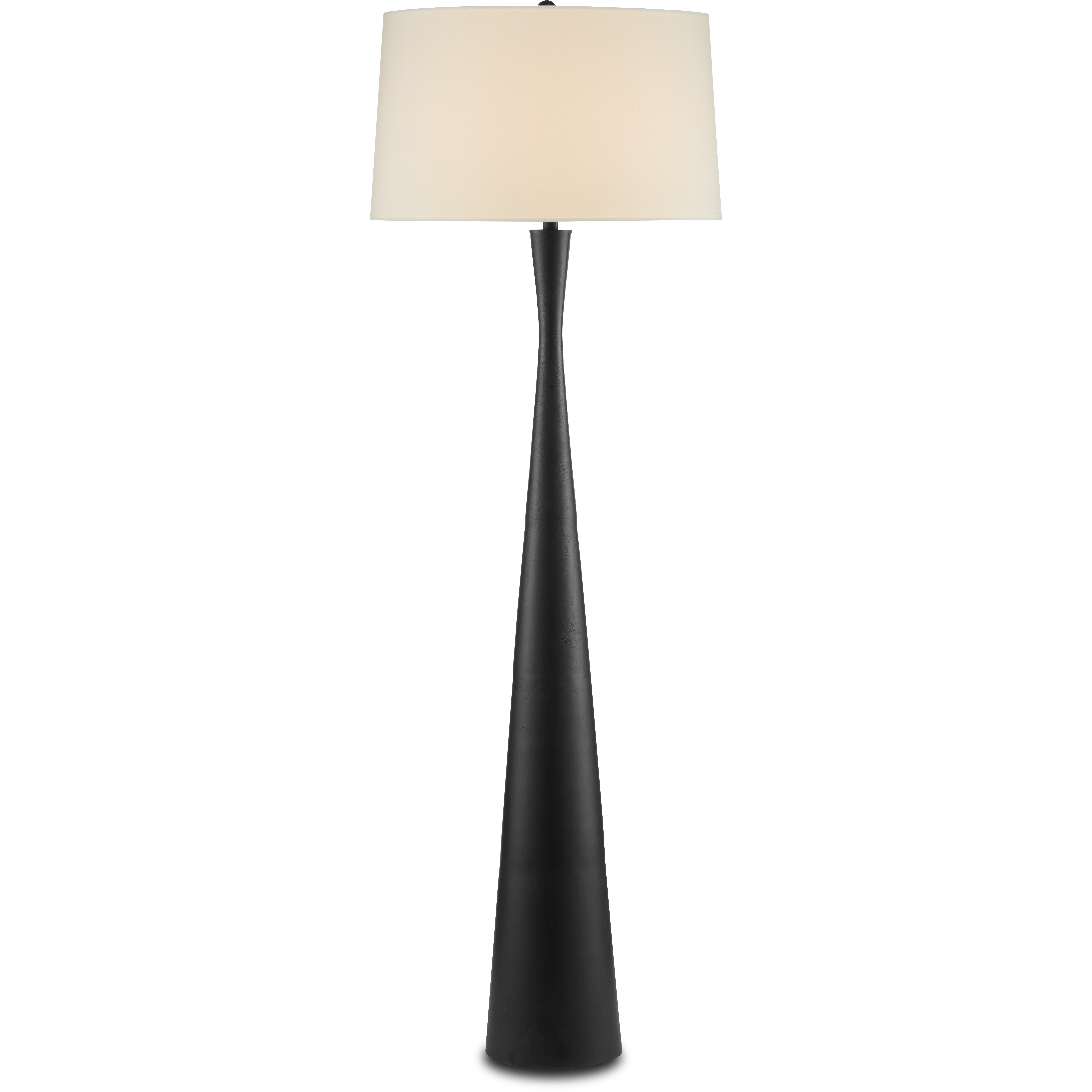 Montenegro 73 inch 150 watt Matte Black Floor Lamp Portable Light