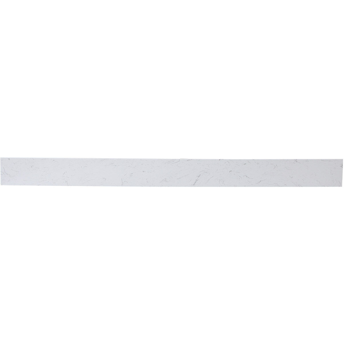 Backsplash 48 X 1 X 4 inch Calacatta White Bathroom Vanity Backsplash
