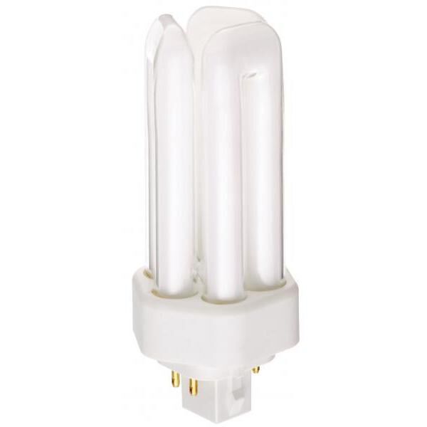 Lumos Compact Fluorescent T4 GX24q-2 (4-Pin) GX24q-2 18 watt 3000K Light Bulb, HyGrade