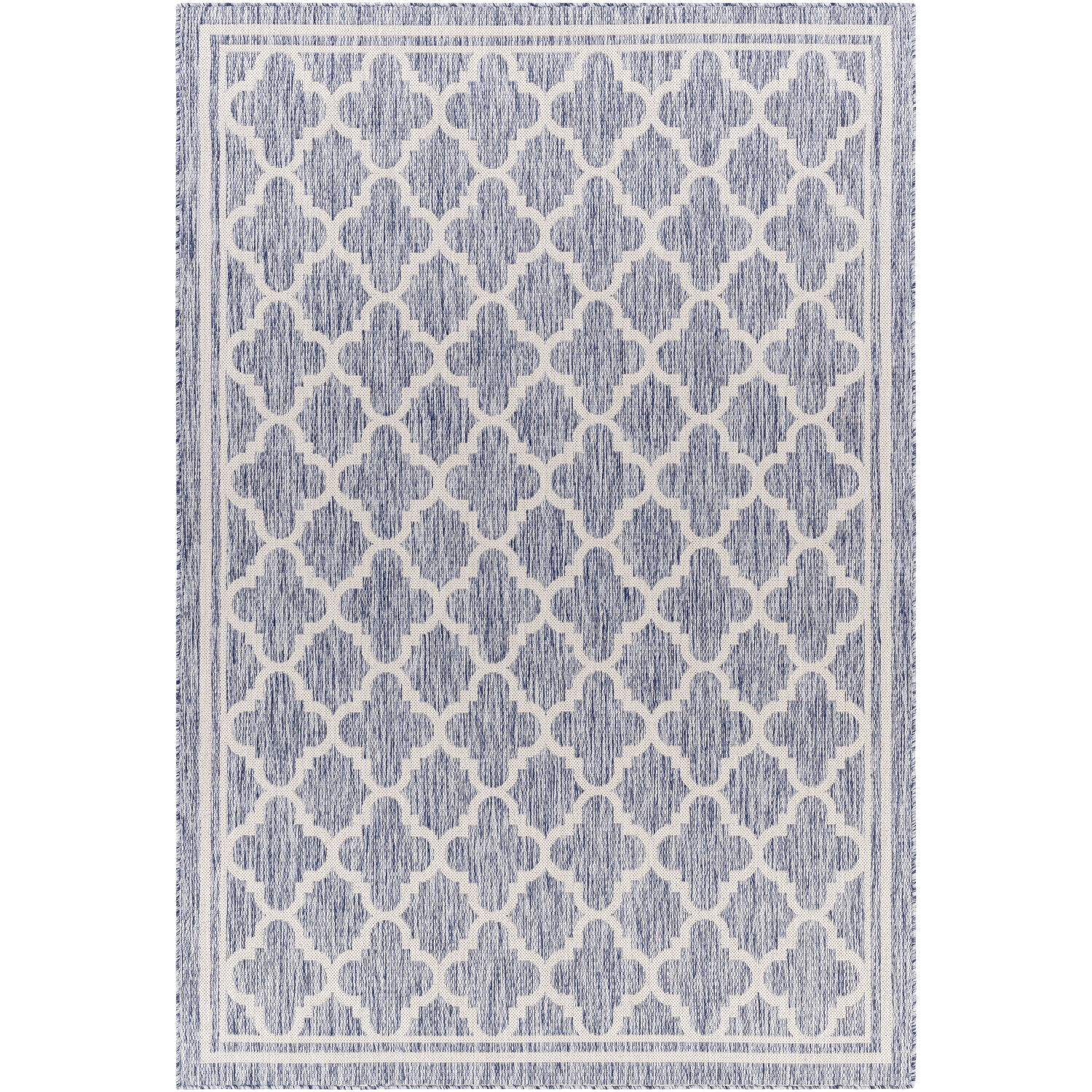 Tuareg 120 X 94 inch Light Grey Outdoor Rug, Rectangle