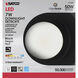 Edgewood LED Module Black Recessed