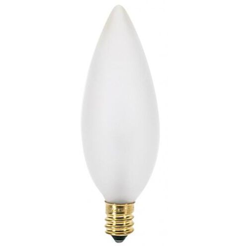 Lumos Incandescent BA9 1/2 Candelabra E12 25 watt 120V 2700K Light Bulb