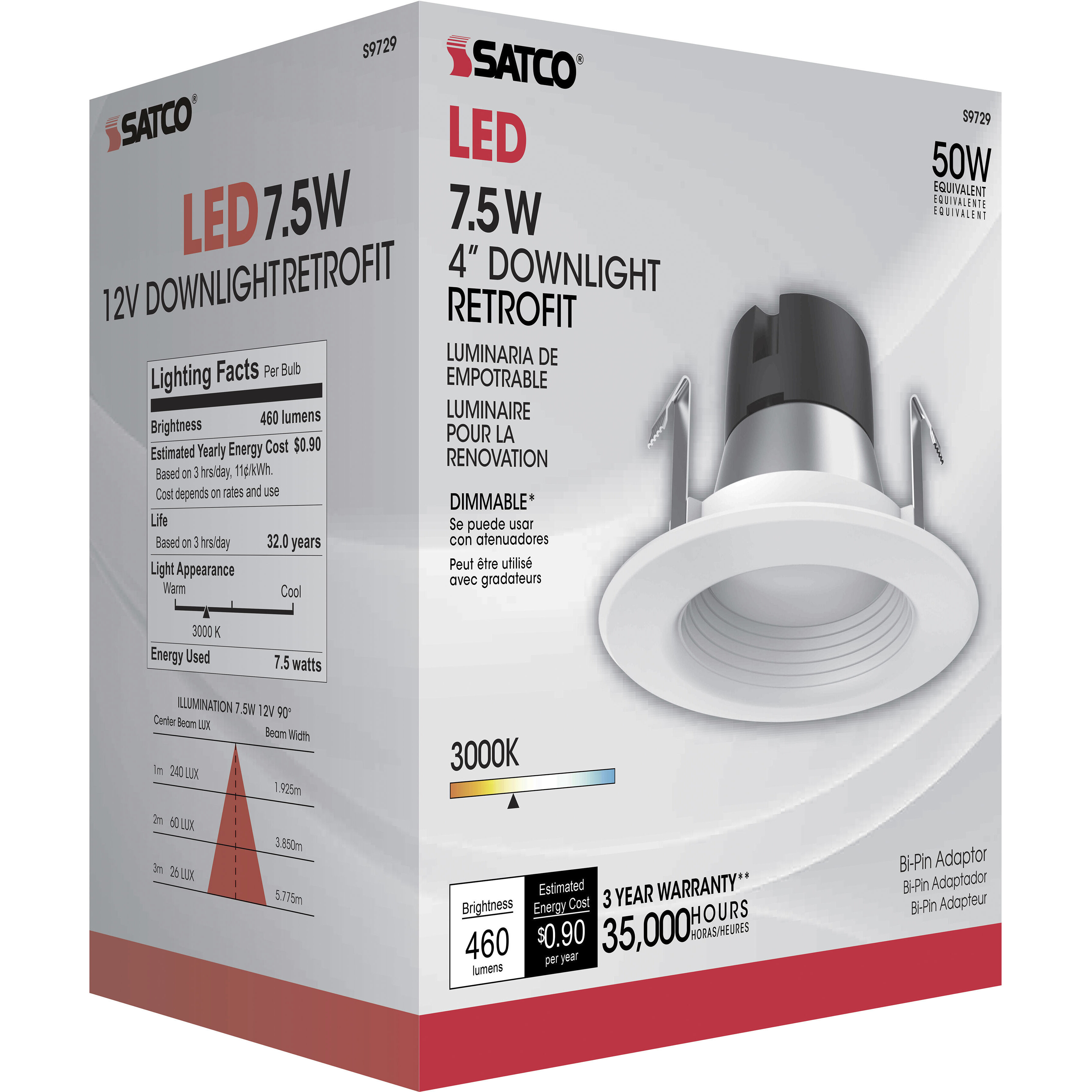 Edgewood Integrated White and Frosted Recessed