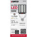 Lumos LED 100 watt 277-480 3000K Light Bulb, HID Replacements