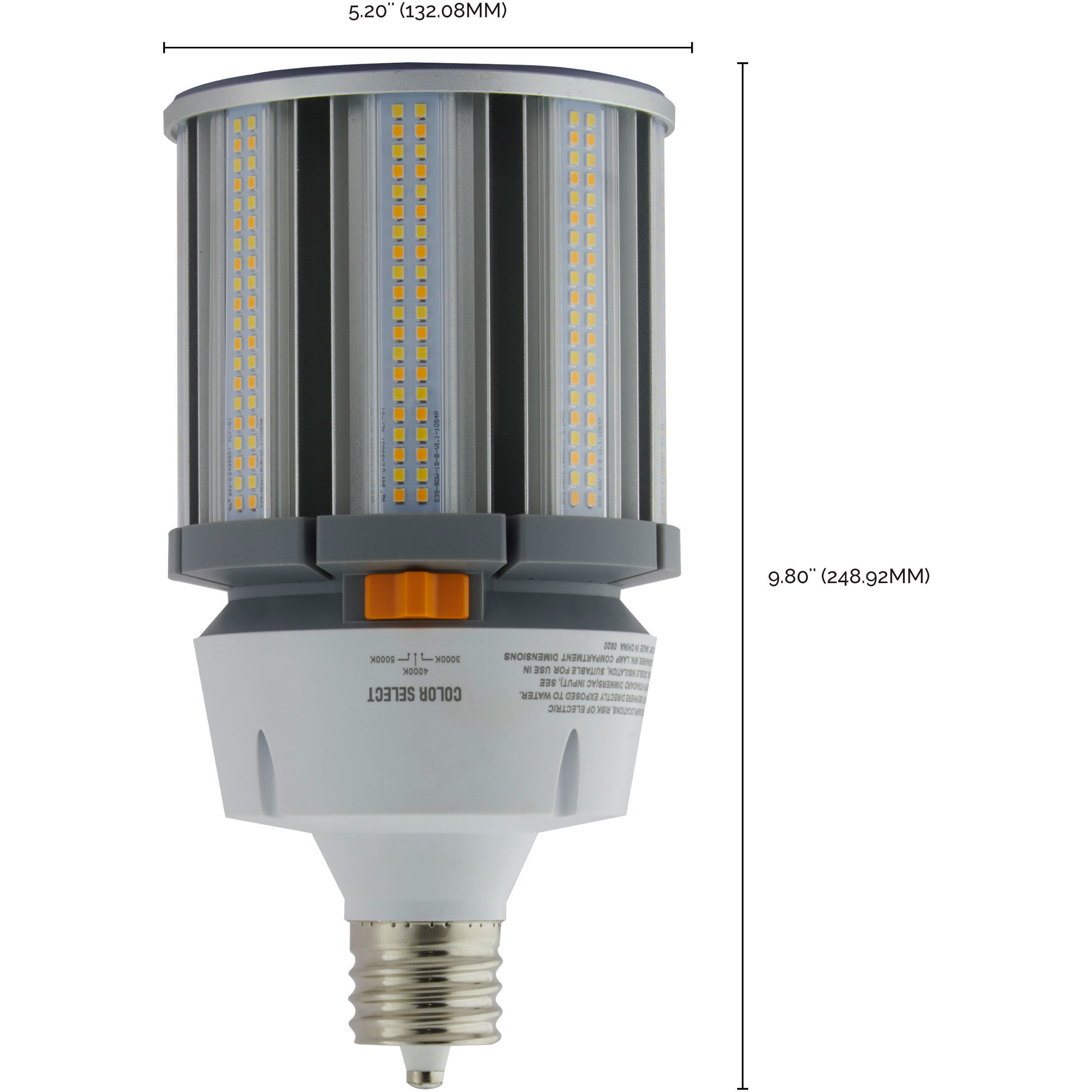 Lumos LED Corncob 80.00 watt 3000K HID Replacements Bulb