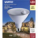 Lumos LED PAR38 Medium 14 watt 120 3000K Light Bulb, LED PAR