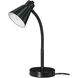 Heartland 13 inch 40 watt Black Gooseneck Desk Lamp Portable Light