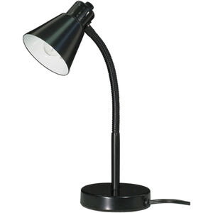 Heartland 13 inch 40.00 watt Black Gooseneck Desk Lamp Portable Light