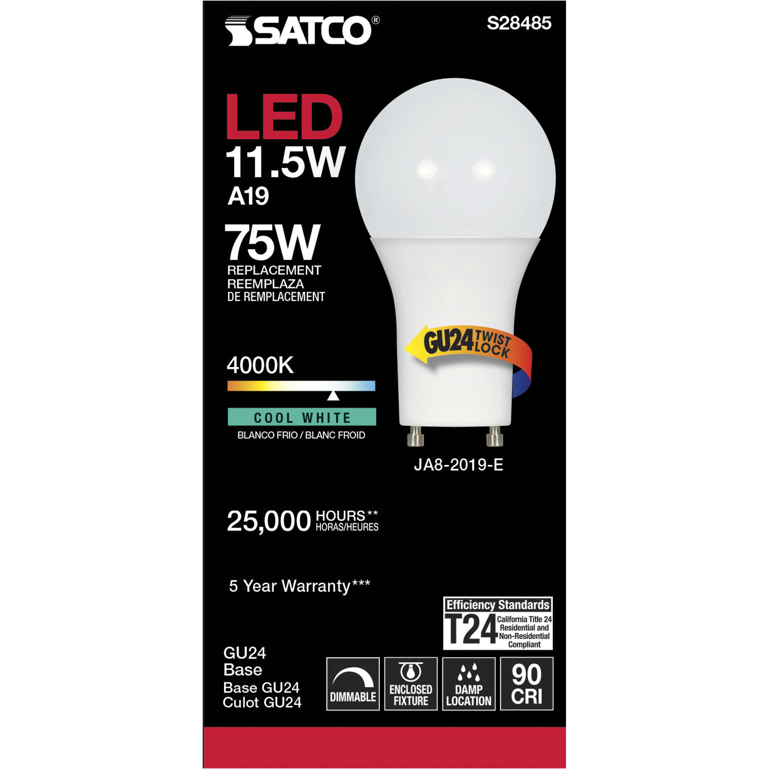Lumos LED Bi Pin GU24 11.50 watt 120 4000K Light Bulb