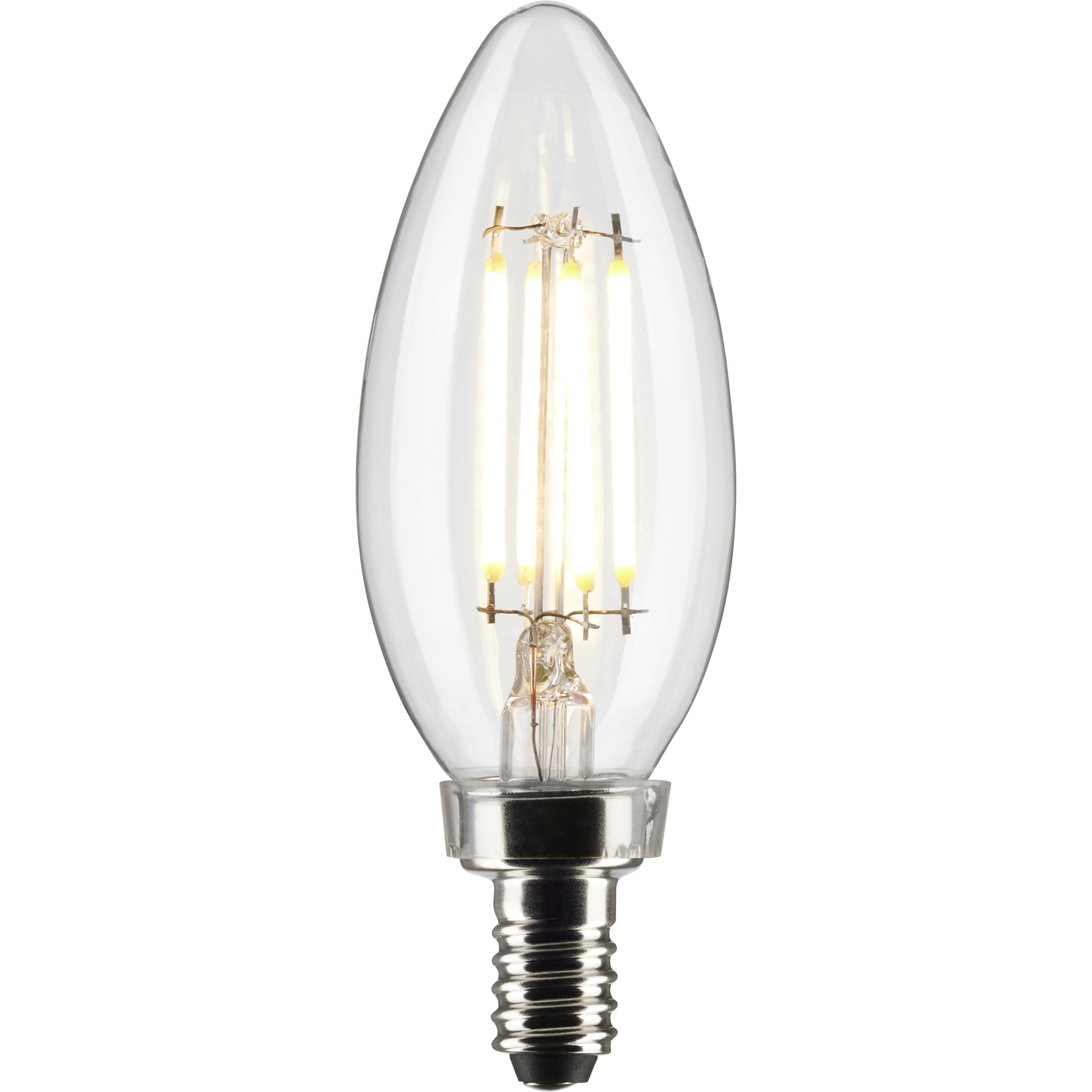 Lumos LED Candelabra 4 watt 120 5000K LED Filament, LED Filament
