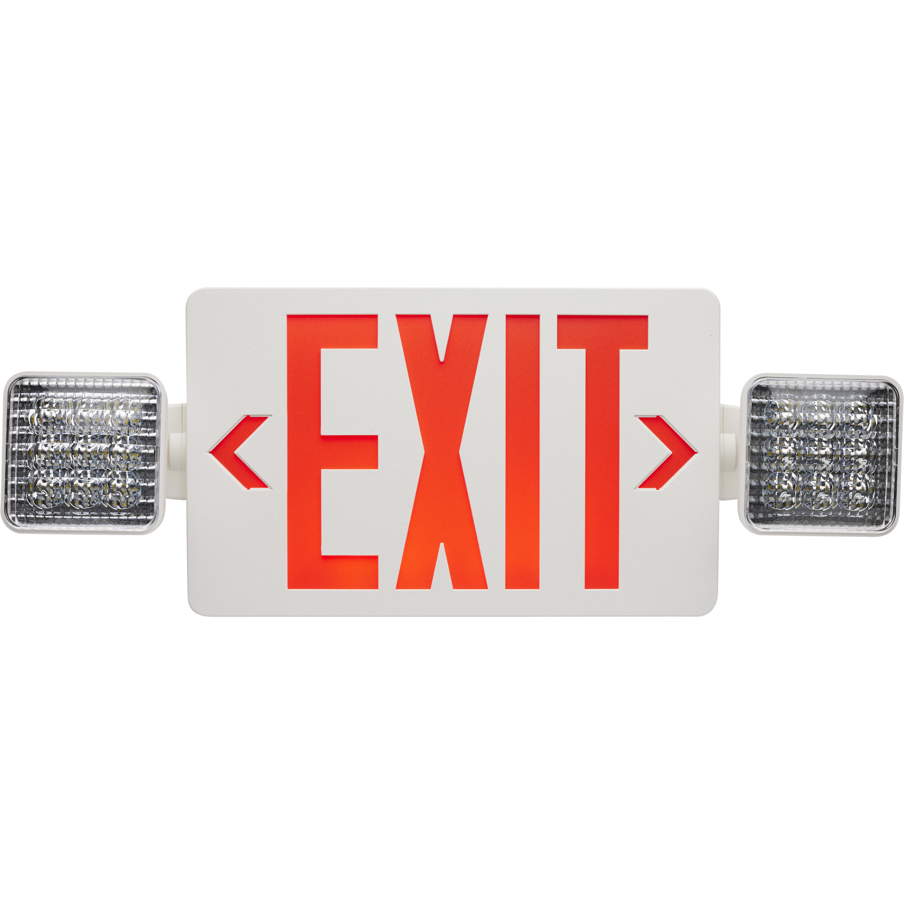 Edgewood LED 19 inch White Exit & Emergency Ceiling Light