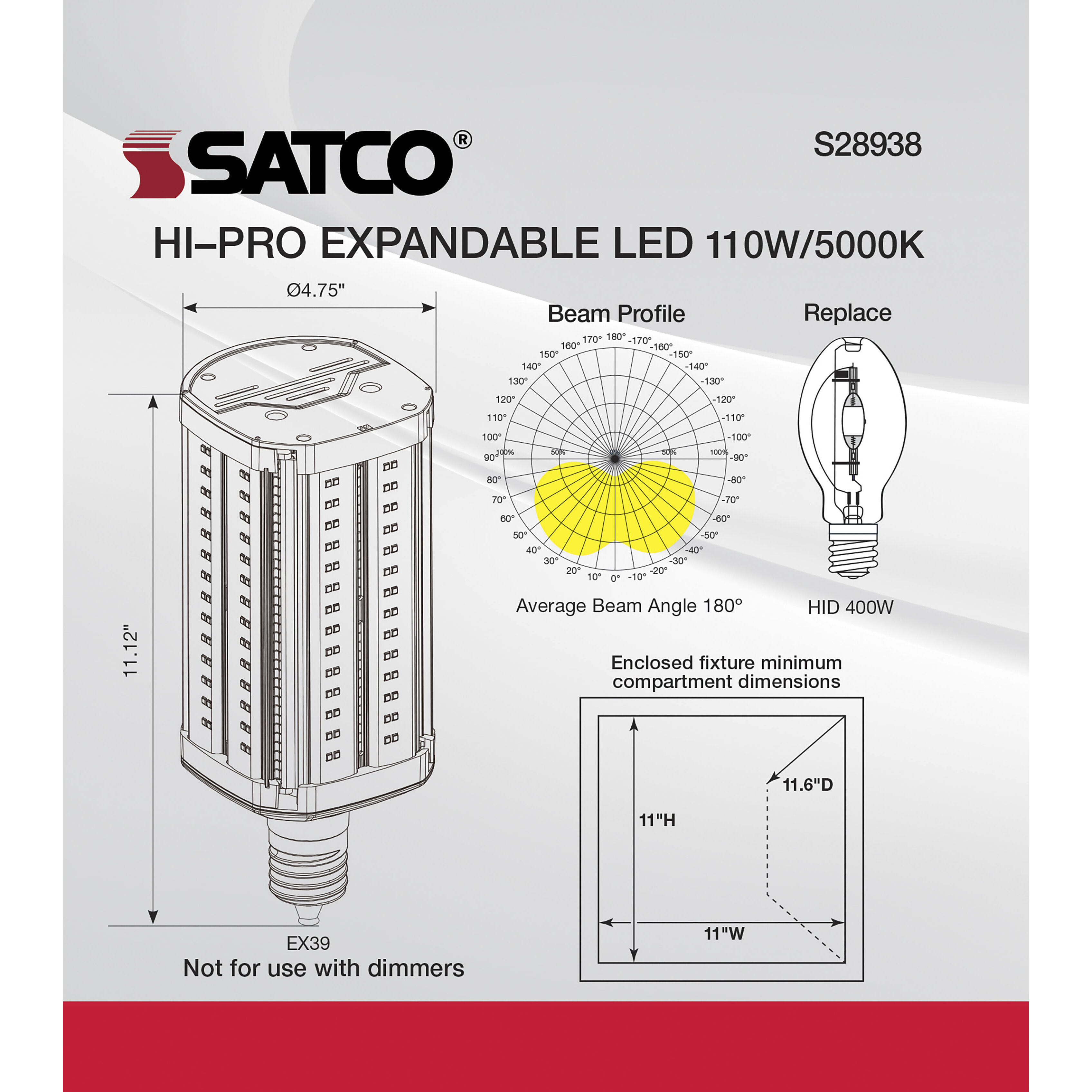 Satco s28938 clearance
