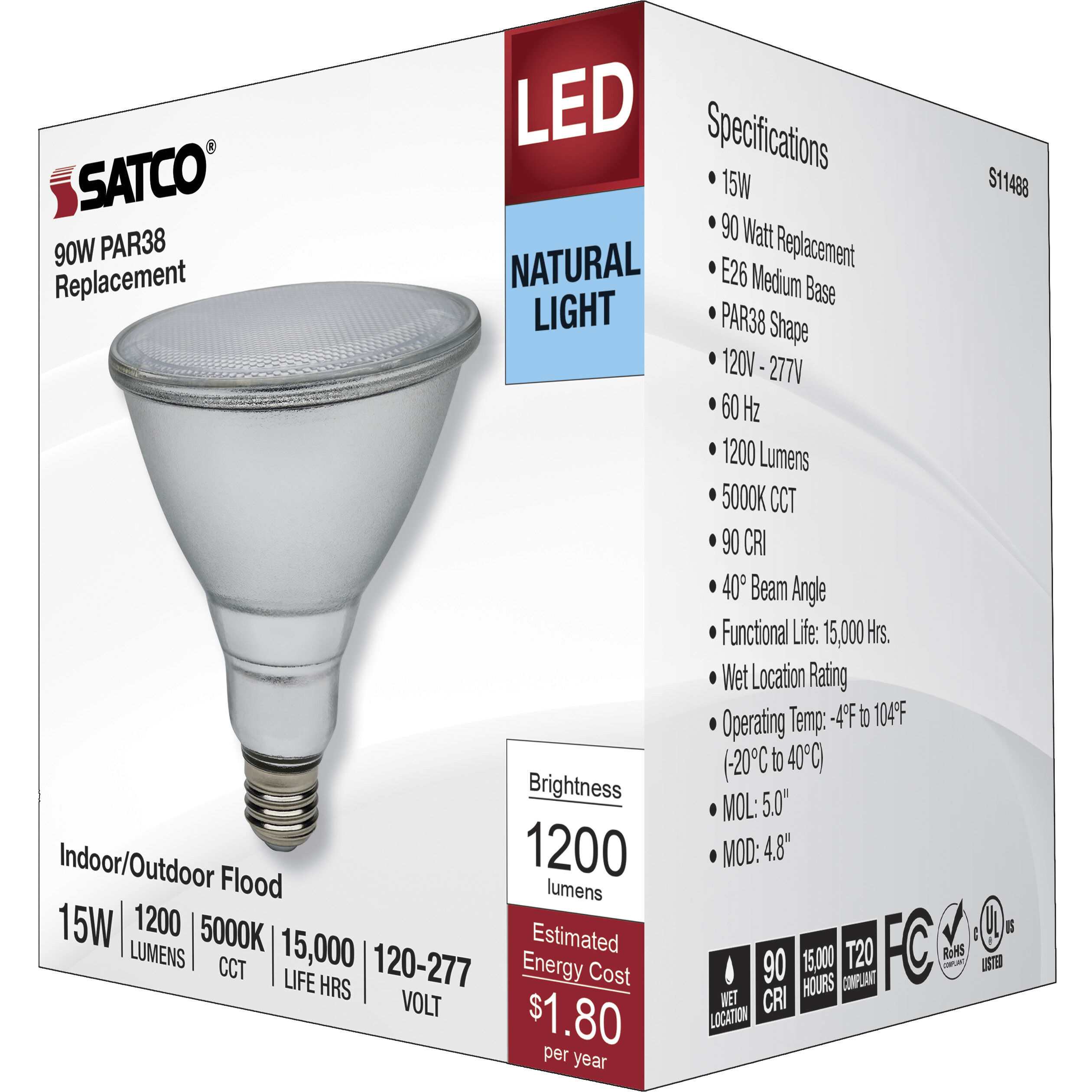 Par rating light bulbs on sale