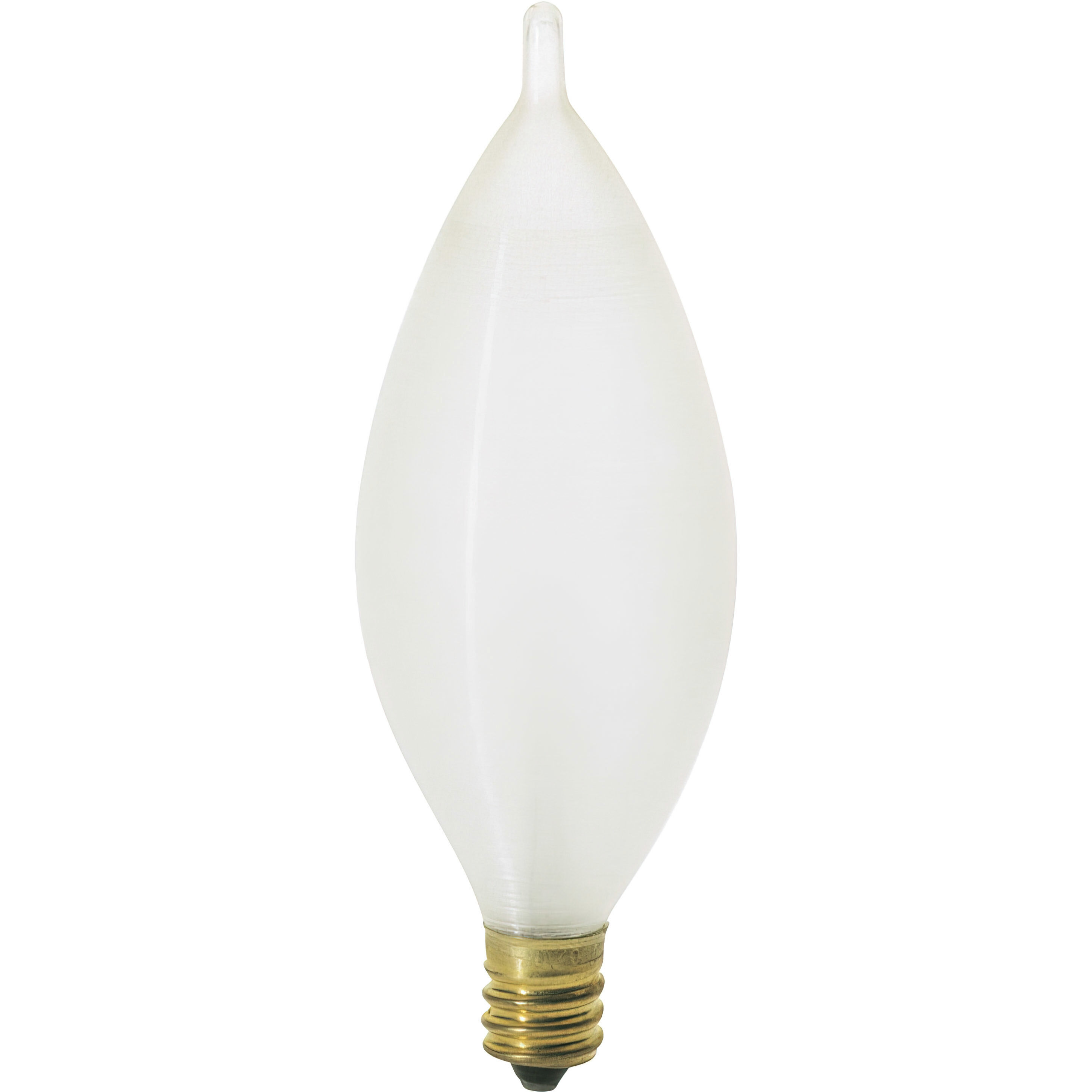 Satco S2703 Lumos Incandescent C11 Candelabra E12 25 watt 120V 2700K Light Bulb