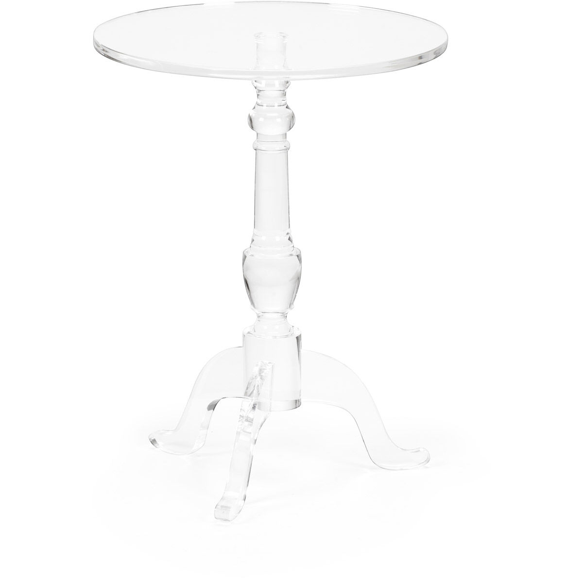 Chelsea House 24 X 18 inch Clear Side Table
