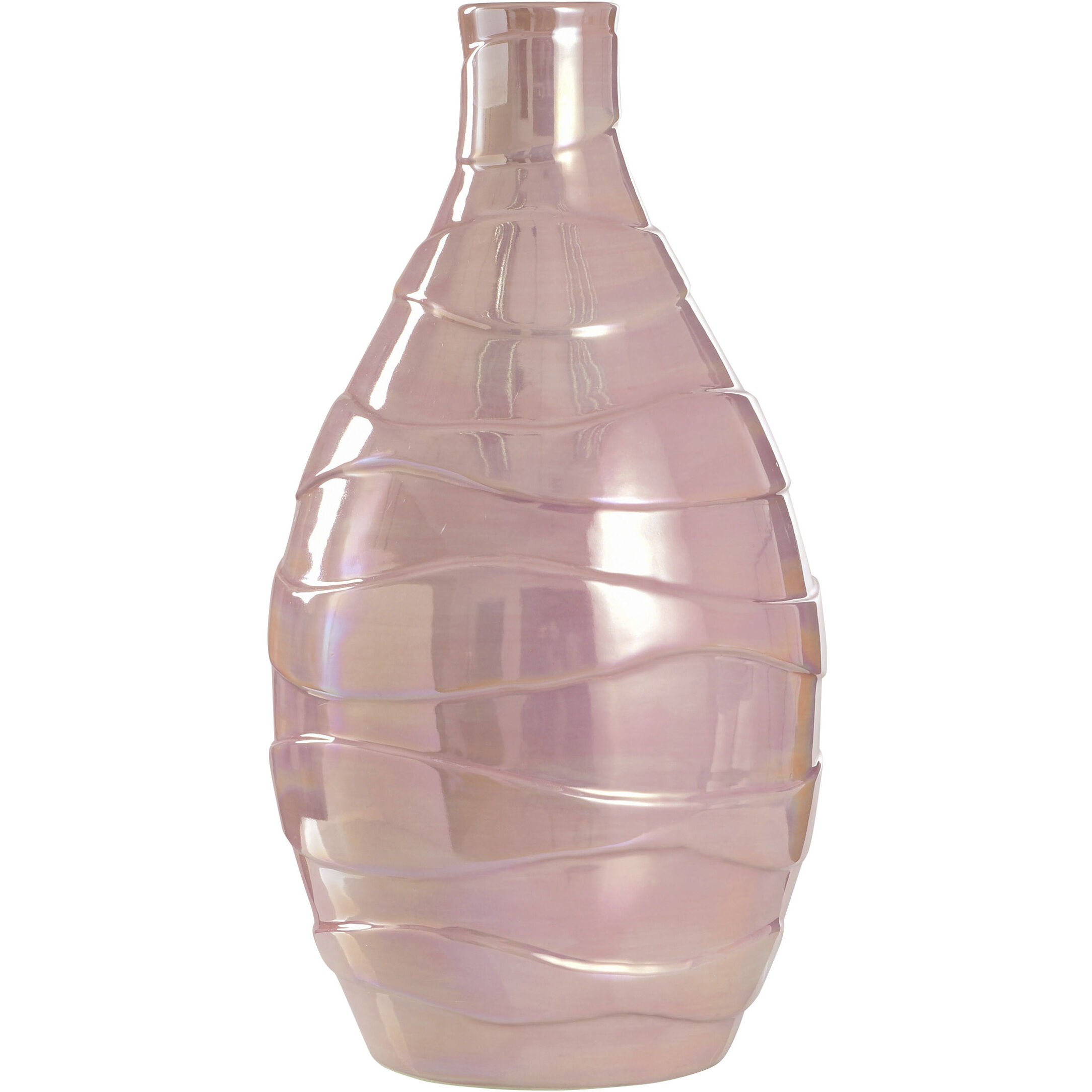 Pearlescent 18 X 9.5 inch Vase