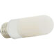 Lumos LED Medium 8.00 watt 120 4000K Light Bulb