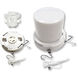 Heartland 1 Light 4.75 inch White Fluorescent Ceiling Fixtures Ceiling Light