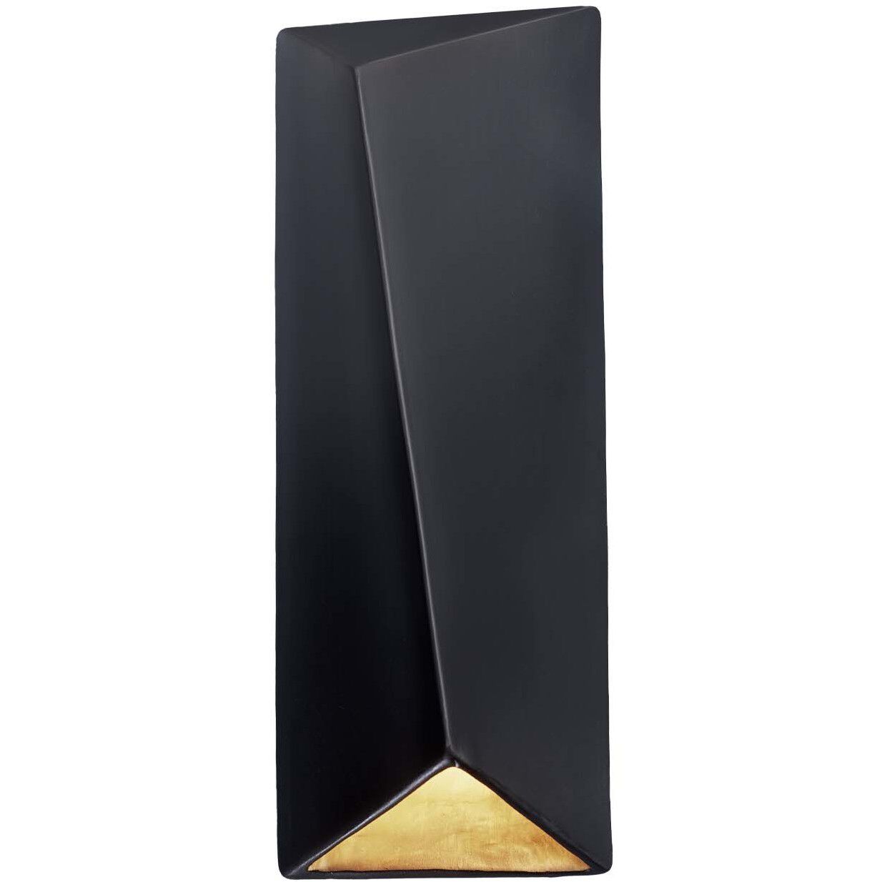 Ambiance Collection LED 22 inch Gloss Black Outdoor Wall Sconce