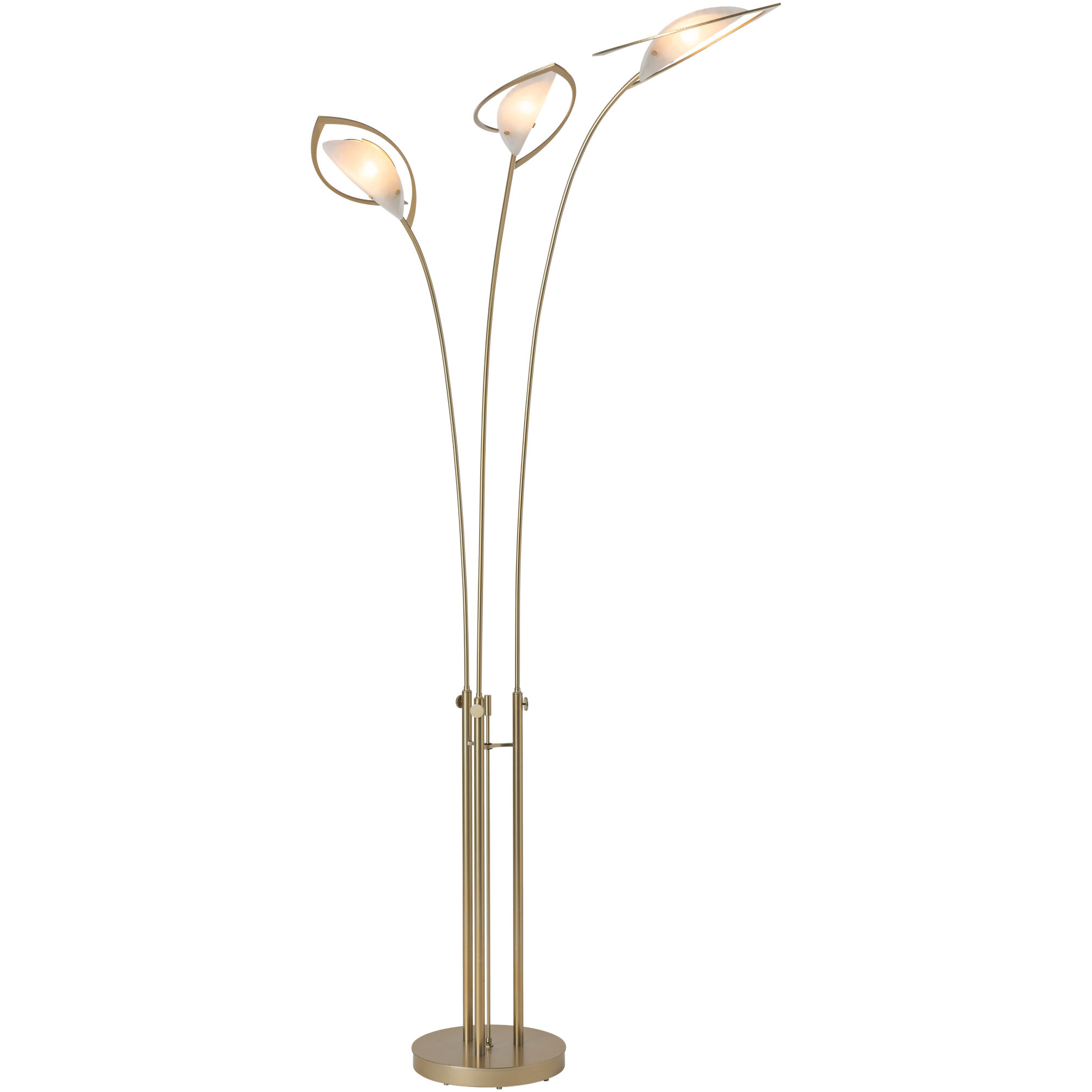 Aerial 79.4 inch 60 watt Modern Brass Torchiere Portable Light - Open Box
