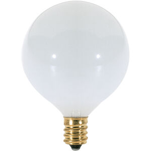 Lumos Incandescent G16 1/2 Candelabra E12 25 watt 120V 2700K Light Bulb