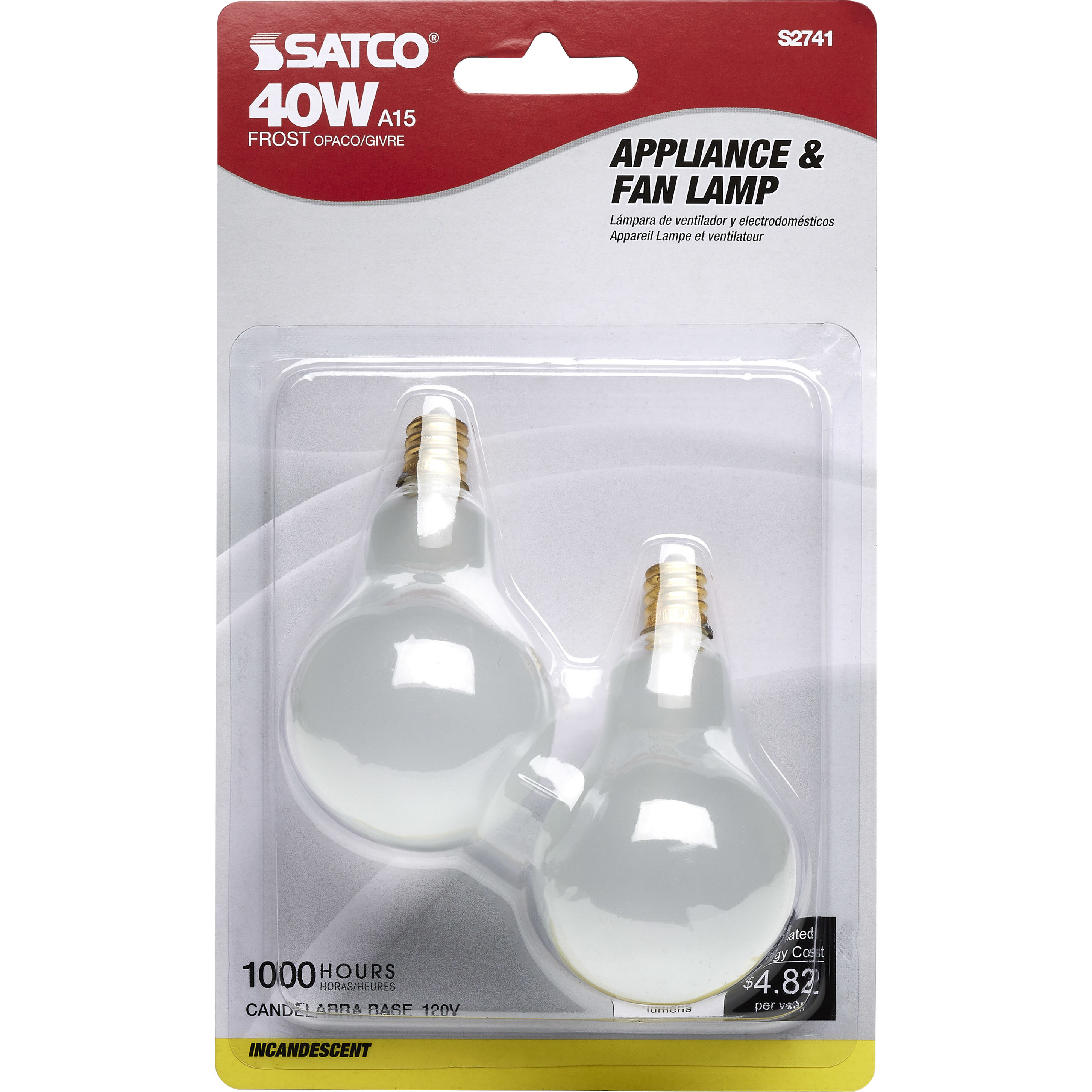 60 watt lamp in 40 watt fitting top