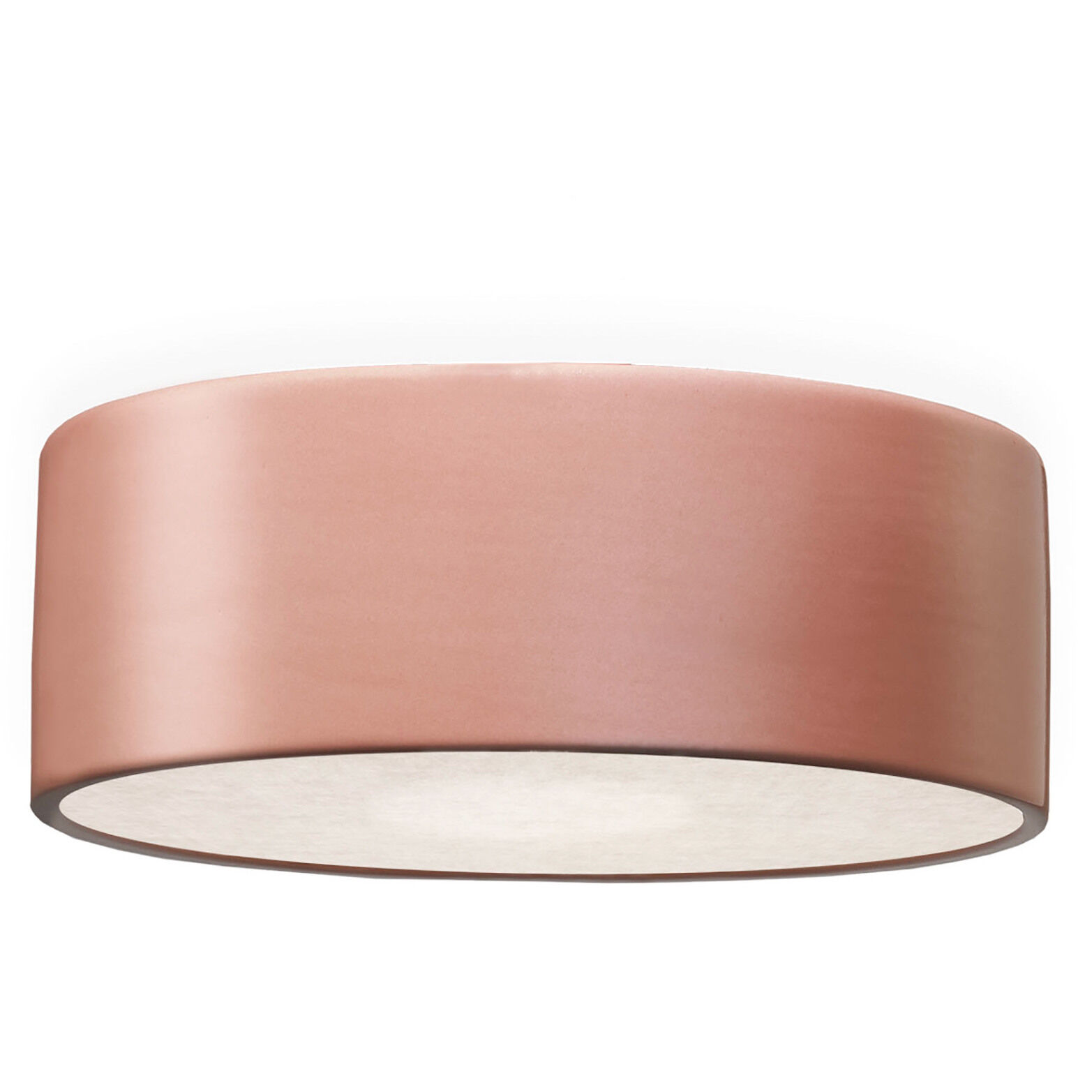 Radiance Collection LED 8 inch Real Rust Outdoor Flush-Mount