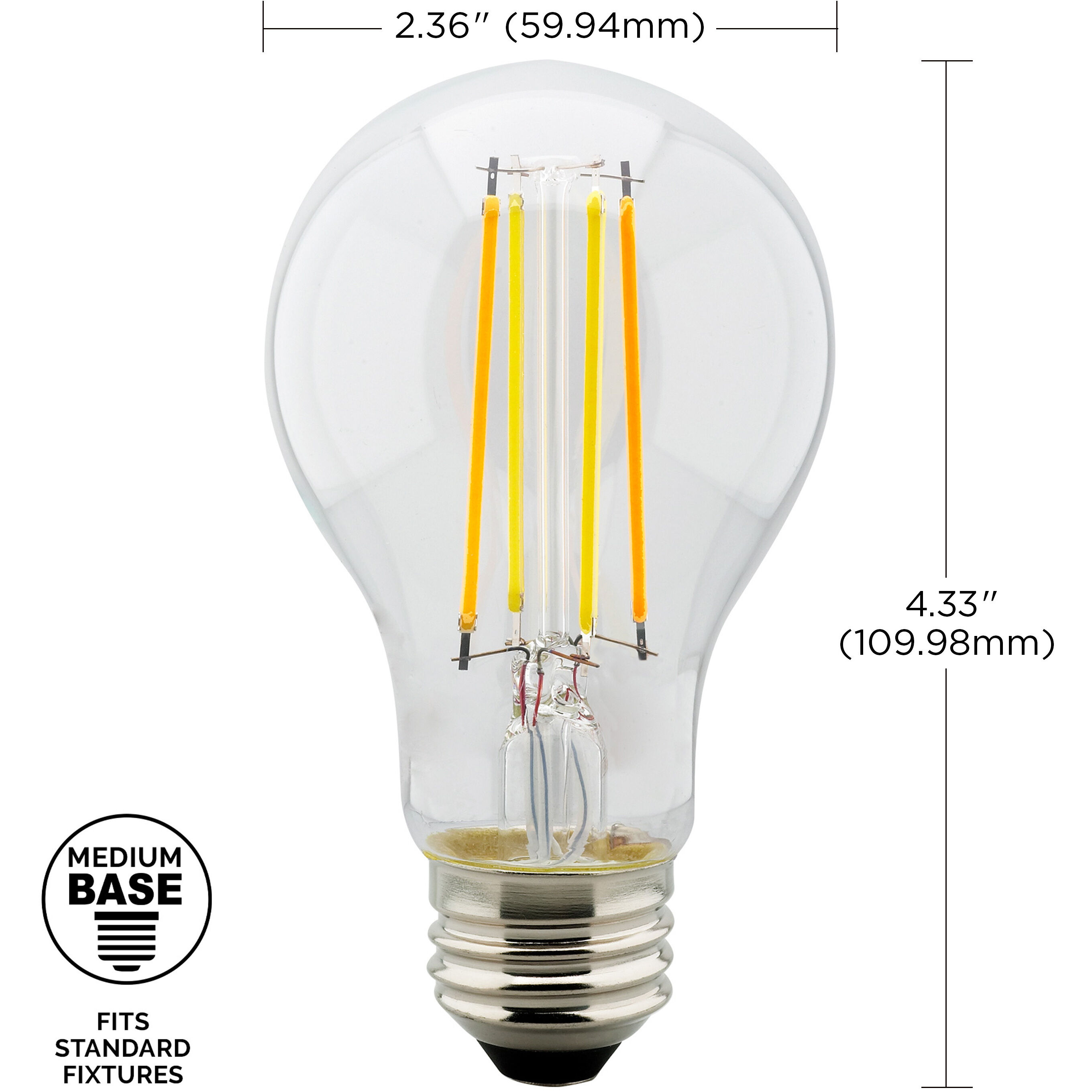 Starfish LED A19 Medium 5.00 watt 2700K Type A 