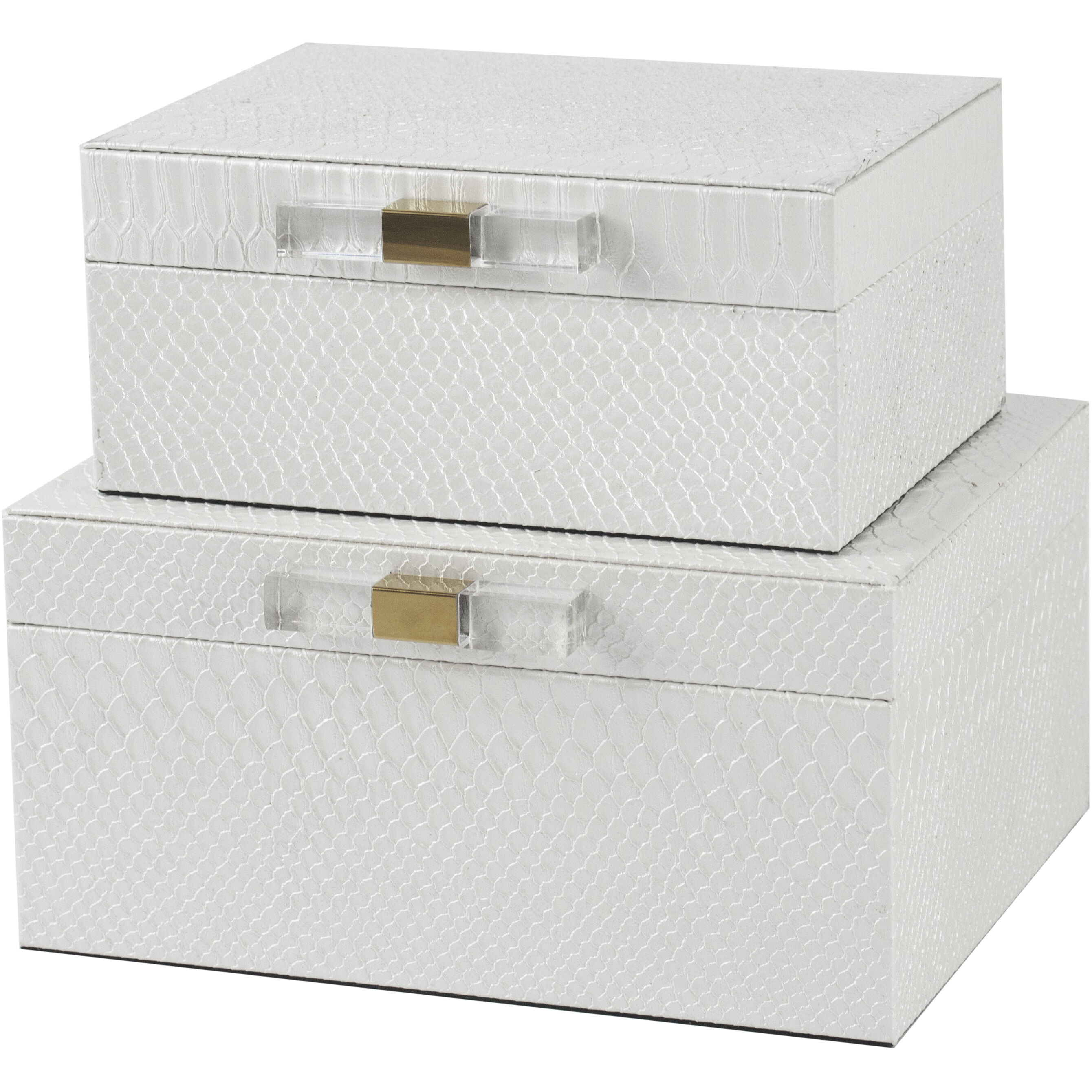 Helga 9 X 6.7 inch White Box