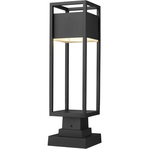 Barwick LED 22.25 inch Black Outdoor Pier Mounted Fixture